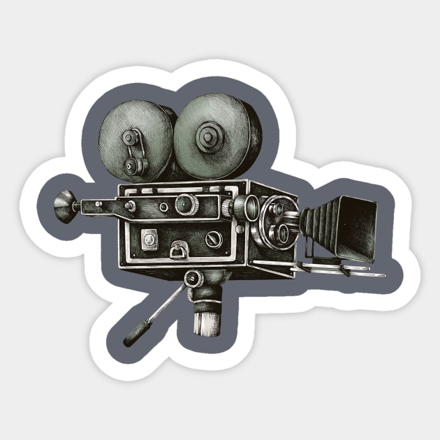 video camera Sticker by Brook_Bramble